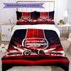 3pcs Arsenal Football Club Bedding Set Duvet Cover Closure Includes 1 Duvet Cover & 2 Pillowcases, Soft and Comfortable for All Seasons.