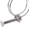 Yuzhiao 304 Stainless Steel Double Wire Hose Clamp