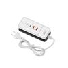 50W USB Charger Power Strip 4 Ports Type C Quick Charge Wall Charger For iPhone Fast Charger Socket