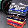 Trendy Multicolor Foam Letter Print Hoodie - Kanye Style
