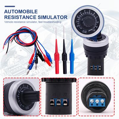 Auto KFZ Stromkreisprüfer Sensor Signal Widerstandssimulator Kraftstoff Diagnosewerkzeug Analoger Generator Widerstandssensor Werkzeuge