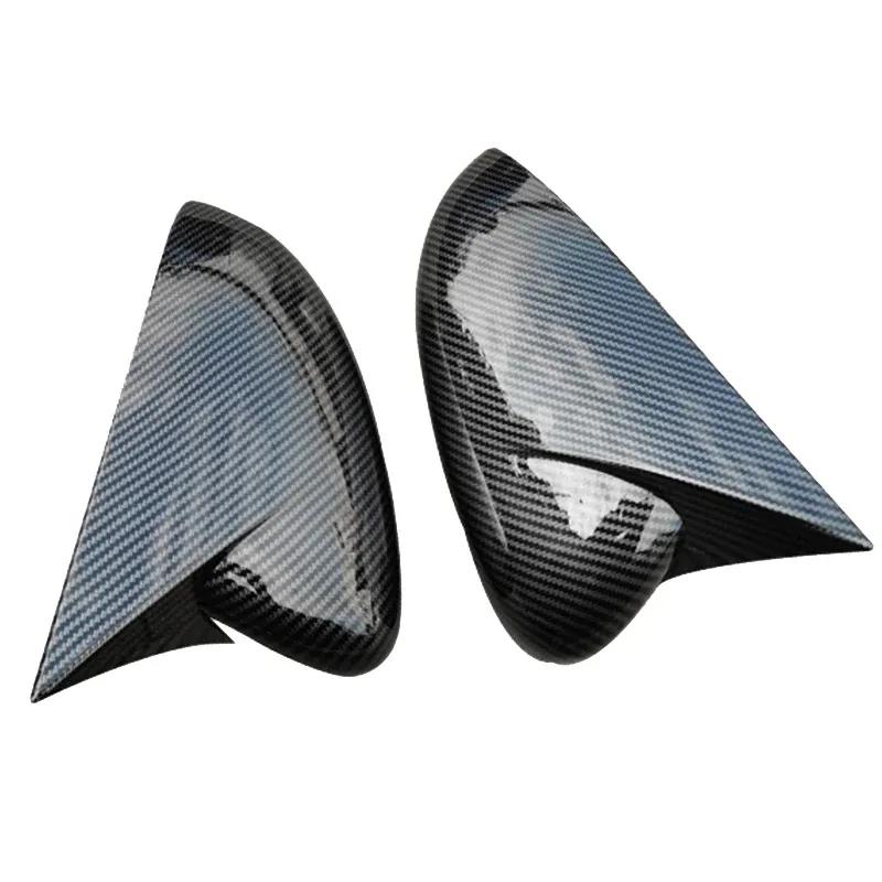 For Ford Focus Bull Horn Rearview Mirror Protective Cover Automotive Exterior Decoration Accessories Tools