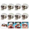 8 Pcs Mini Crafts Halloween Skulls Decor Plastic Small Human Body Model Models Scary Props Fake Skulls Halloween Decorations