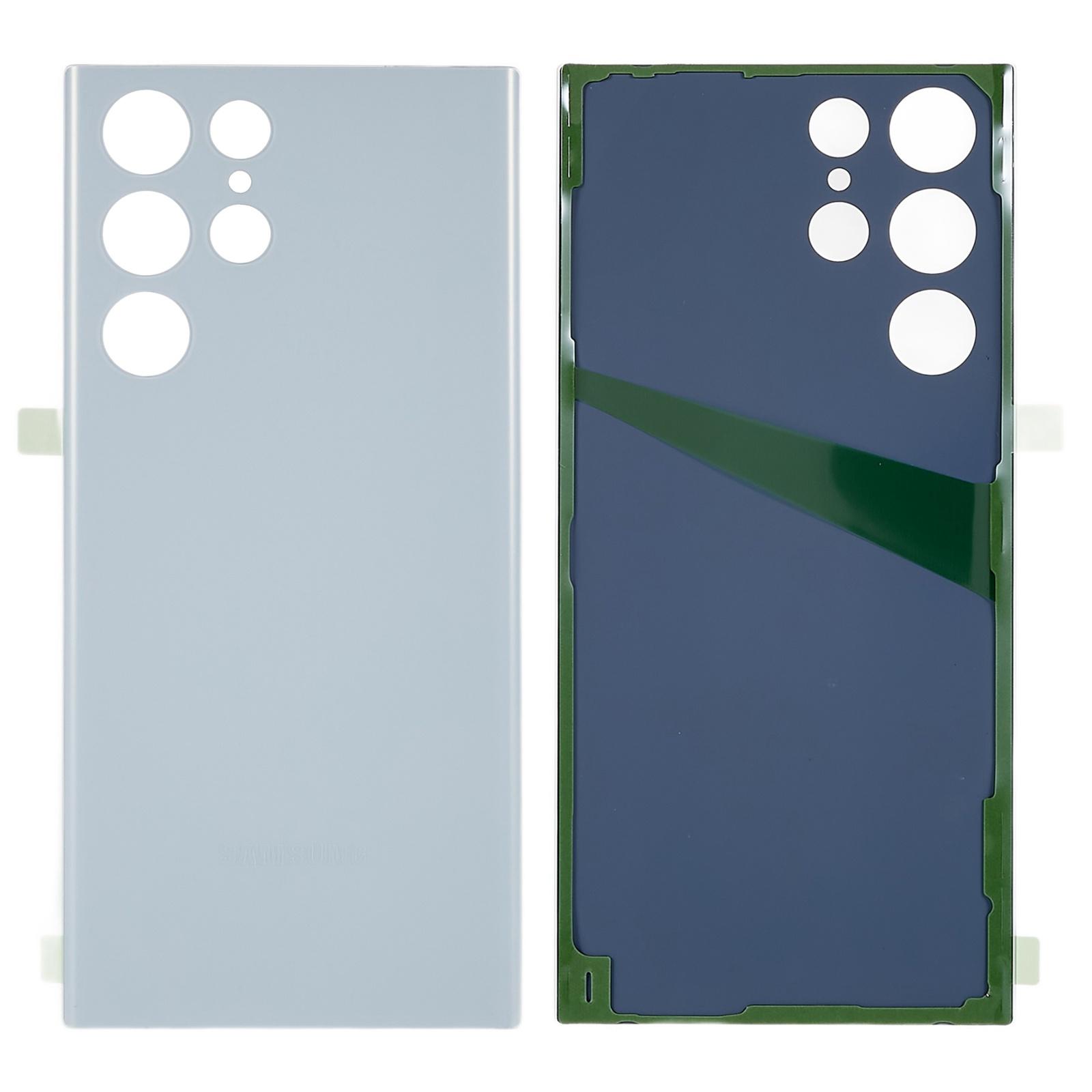 

For Samsung Galaxy S22 Ultra 5G S908 Battery Housing Cover with Adhesive Sticker Replacement Parts White