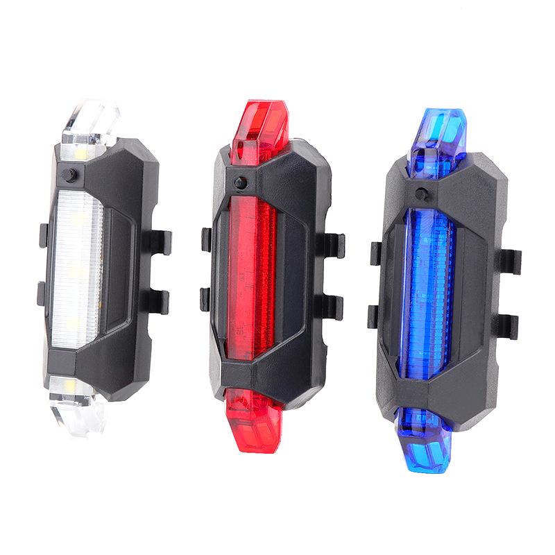 Usb Rechargeable Bike Tail Light Night Riding Safety Warning Light 918 Tail Light Led Bike Light Riding Equipment
