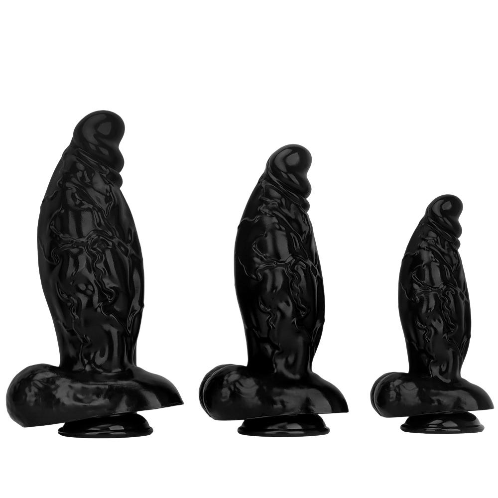 Soft PVC Dragon Head Dildo Anal Plug Big Fisting Butt Dilator Strap On Sex Toy for Adults