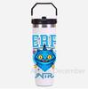 30Oz Anime K-Pop Large Capacity Portable Car Cup Stainless Steel Thermos Cup with Straw Handle Travel Sports Water Bottle Vacuum Flask