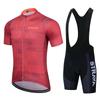 STRAVA Cycling Suit Short-sleeved Suit Men's Cycling Suit Summer Thin Breathable Cycling Clothing