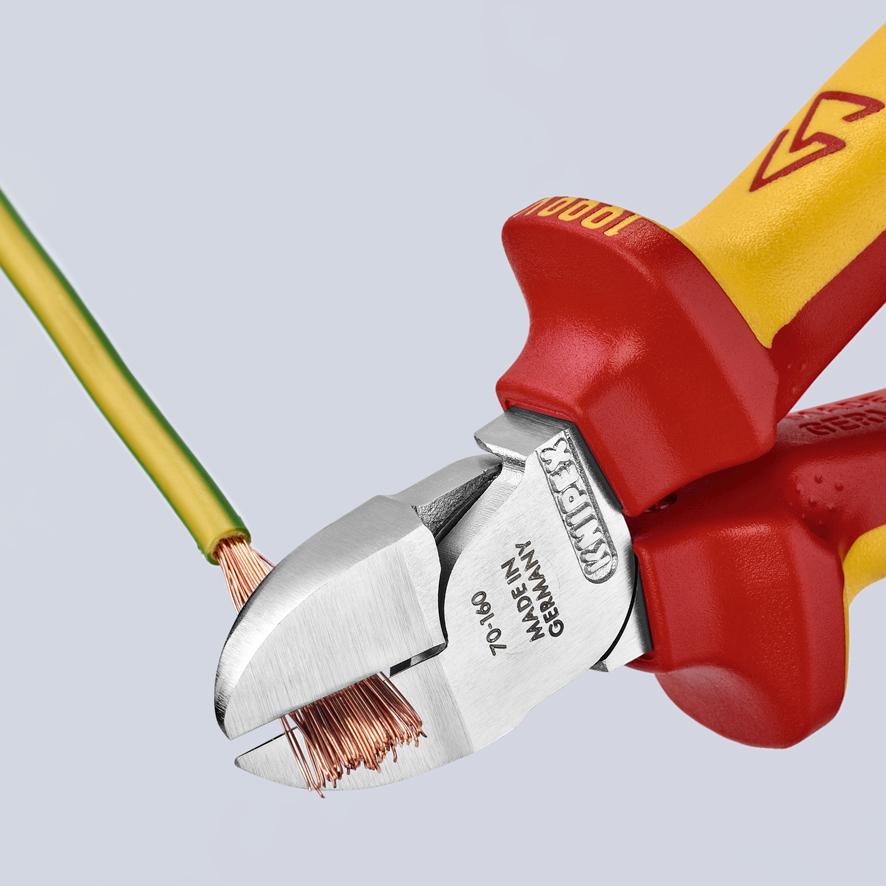 Insulated Side Cutting Pliers 160Mm - Kn 70 26 160