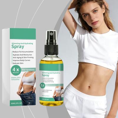 Slimming And Hydrating Body Care Spray 60ml Reduce Fat Accumulation Hydrate Moisturize Anti Aging Skin Firming Improve Body Curves