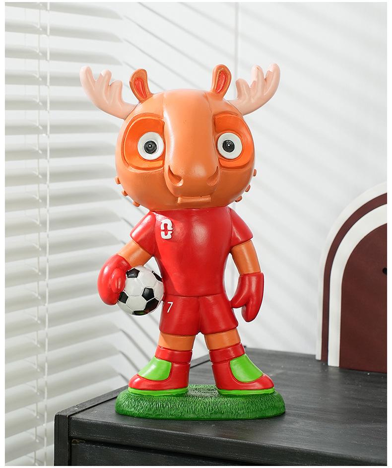2026 North America World Cup Mascot Plush Toy - Football Fan Ornament