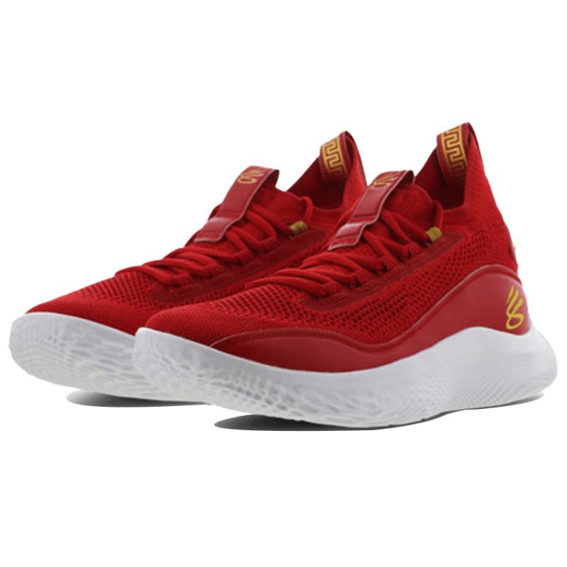 Under Armour Curry Flow 8 Chinese New Year Sneakers 3024035-600