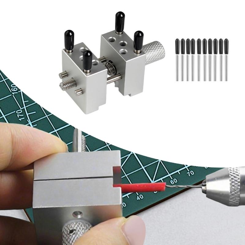 Quick Install Lightweight Metal Mini Vise Clamping Tool For Workshop Projects And On Site Repairs Hobbyists Technicians