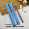 Xihe Carbonized Disposable Bamboo Chopsticks