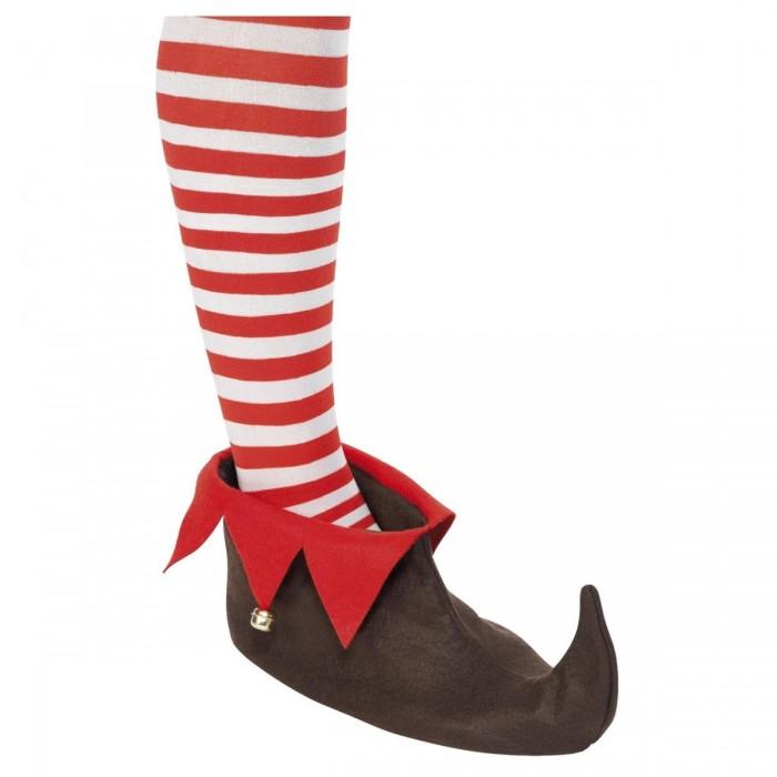 Smiffys Elfenkostüm-Schuhe für Herren