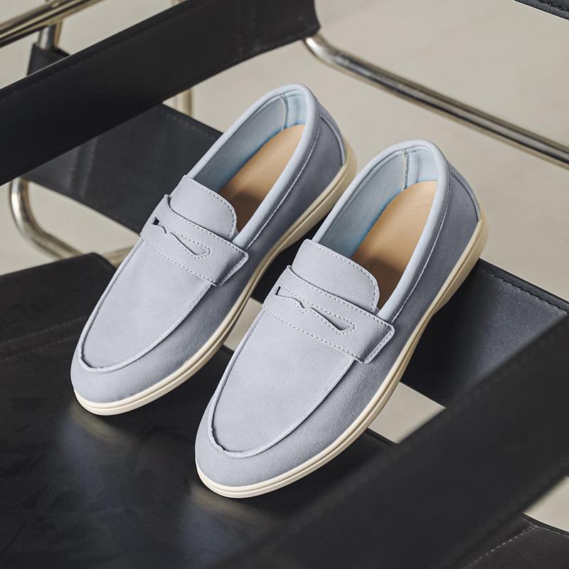 Men's Slip On Loafers Lightweight Breathable Comfort Walking Shoes Non Slip Soft Sole Casual Daily Wear 2025 New Hot Sale