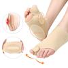Neuer verbesserter Fußschutz Elastische Bandage SEBS Fußgewölbe Orthopädisches Fußpolster Hallux Valgus Großzehenspreizer