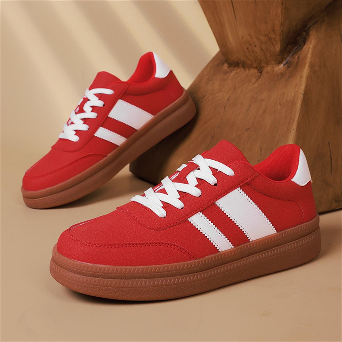 

Shoes Women Fashion Casual Flats Vulcanize Non-slip Shoes Ladies Outdoor Walking Sneakers Women Classical Shoes zapatos de mujer 42