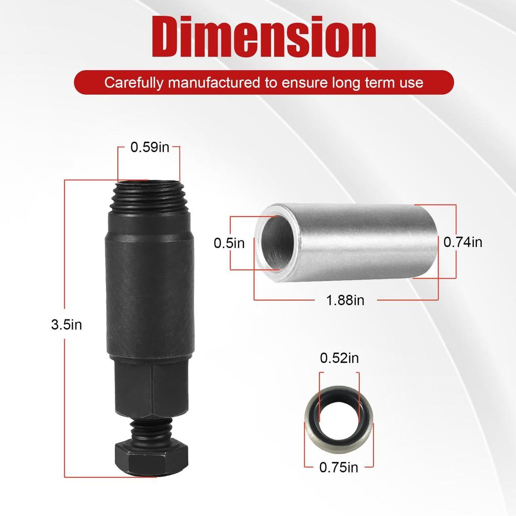 Ersetzt für GM Getriebeschalthebel Dichtungsentferner Höher Kompatibel mit GM Turbo 300 350 400 425 475 700-R4 4L60 Inklusive Dichtung