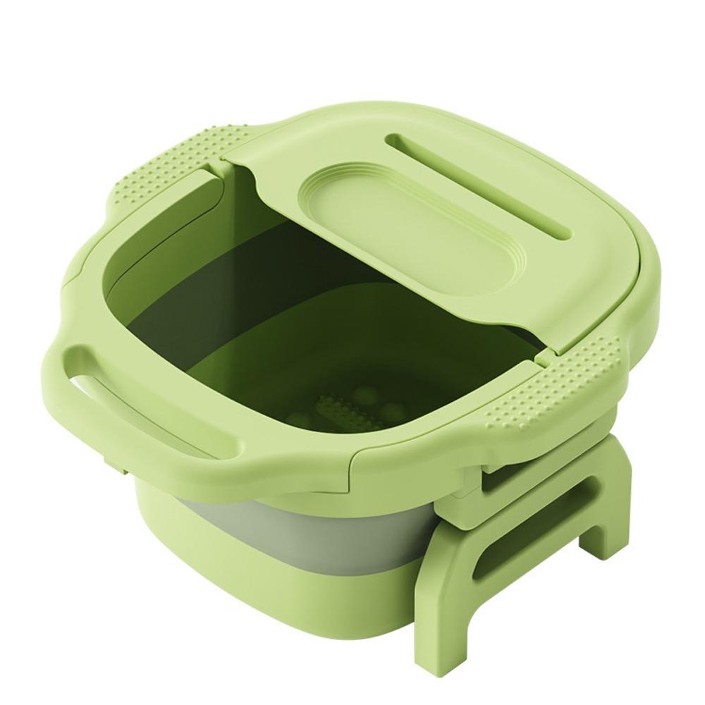

Foot Massage Rollers Foldable Foot Bath Thickened Foot Spa Basin Foot Soaking Tub Leisure Health
