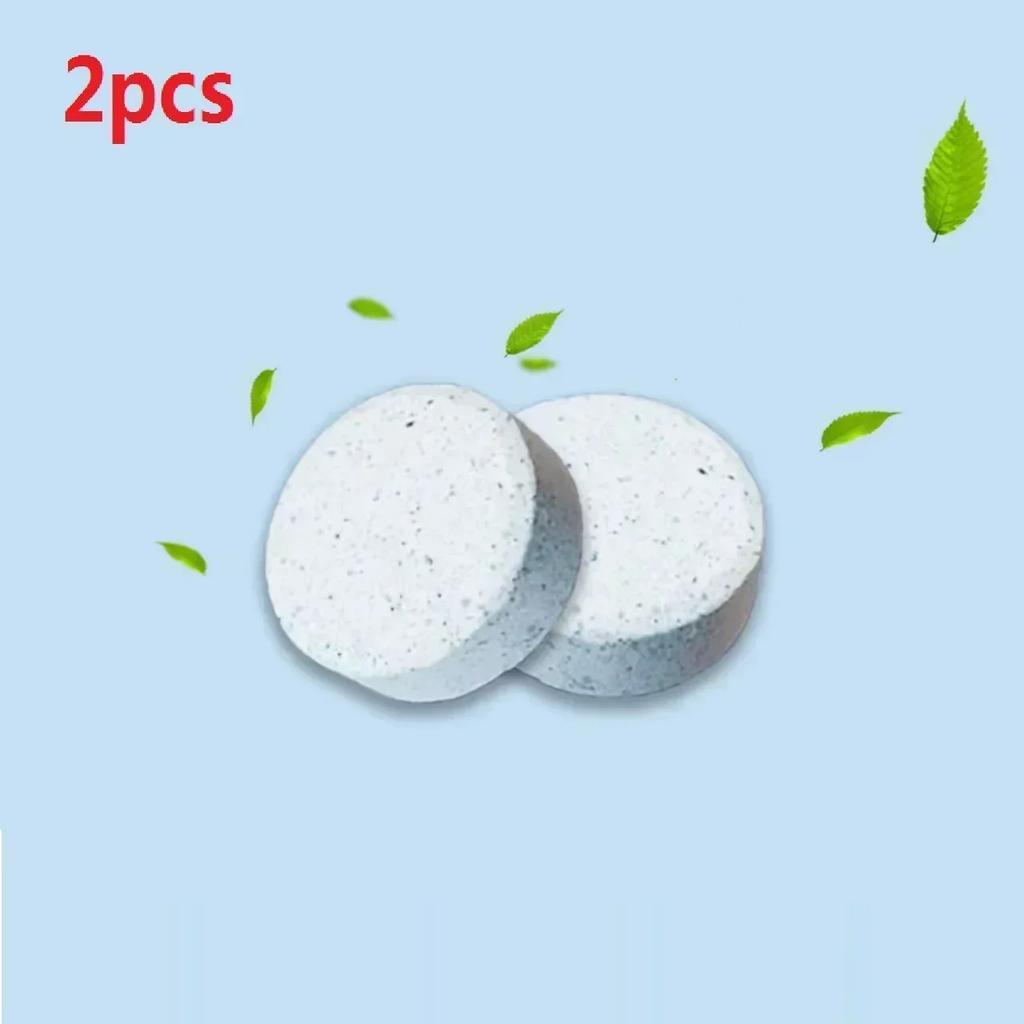 2-100pc Solid Cleaner Car Windshield Washer Fluid Concentrated Effervescen Tablets for Car Room Kitchen Window Glass Cleaning