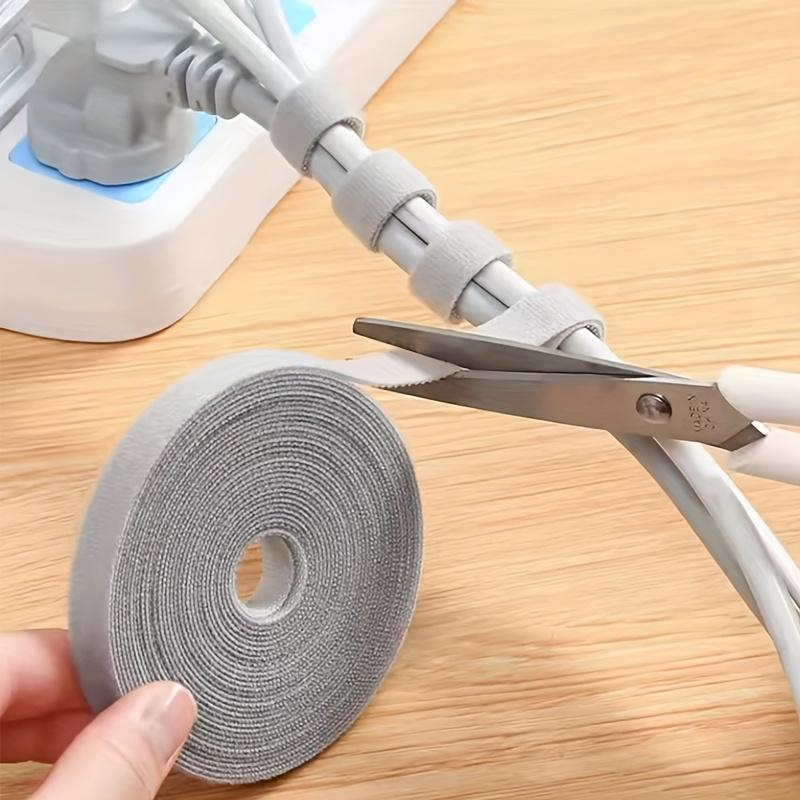Adhesive Hook & Loop Tape Fastener, Reusable And for Strong Support In Indoor/Outdoor Gardening, for Home, Crafting Organization