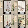 VIKAMA Chinese-style Twin-Door Curtain Restaurant Guesthouse Semi-Curtain Kitchen Bedroom Partition Curtain Home Decoration