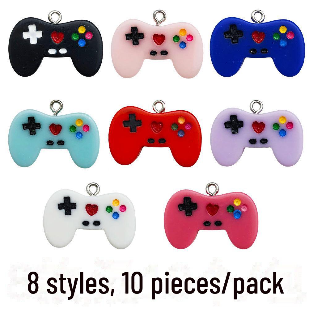 DIY Harz Spielkonsole Ohrringe & Schlüsselanhänger Anhänger Zubehör