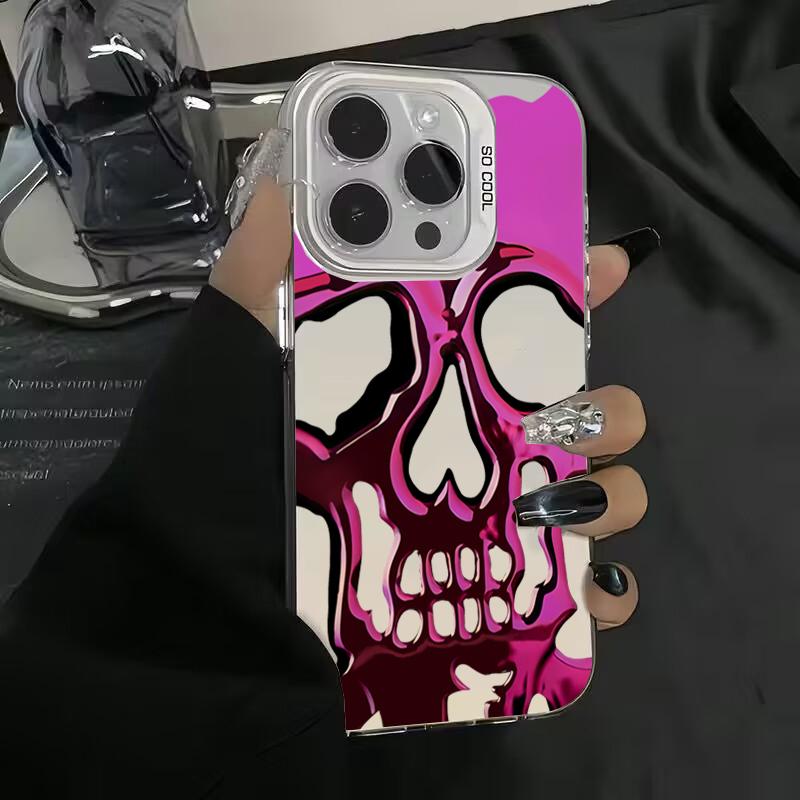 Skull Ghostface Phone Case For iPhone 15 14 13 12 16 Pro Max 11 Pro XR XS X 7 8 Plus TPU Anti Drop Case Shockproof Bumper Cover