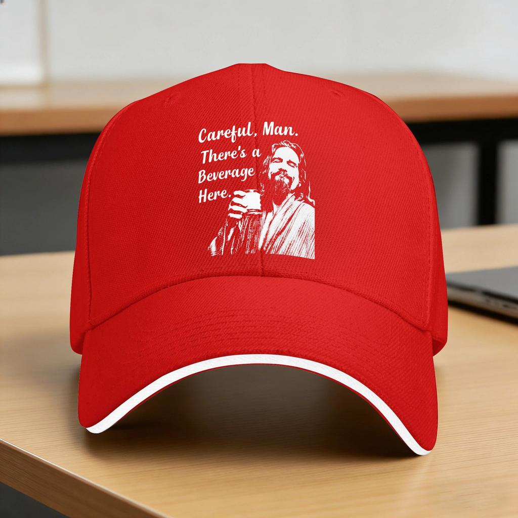 The Dude Big Lebowski Baseballkappe Jagd Camping Verstellbare Trucker-Mütze Damen Unisex Lässig Individuell DIY Baseballkappen