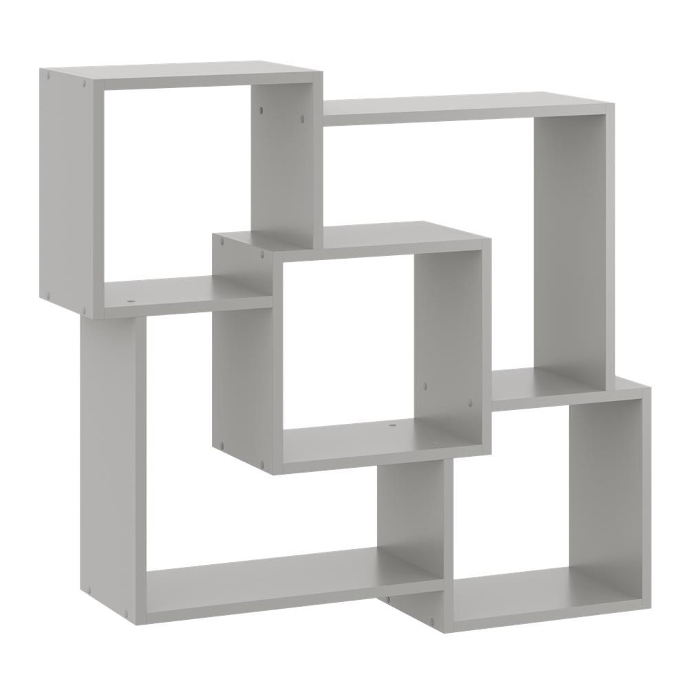 Wall Hanging Shelf, Bookcase - Hanna white