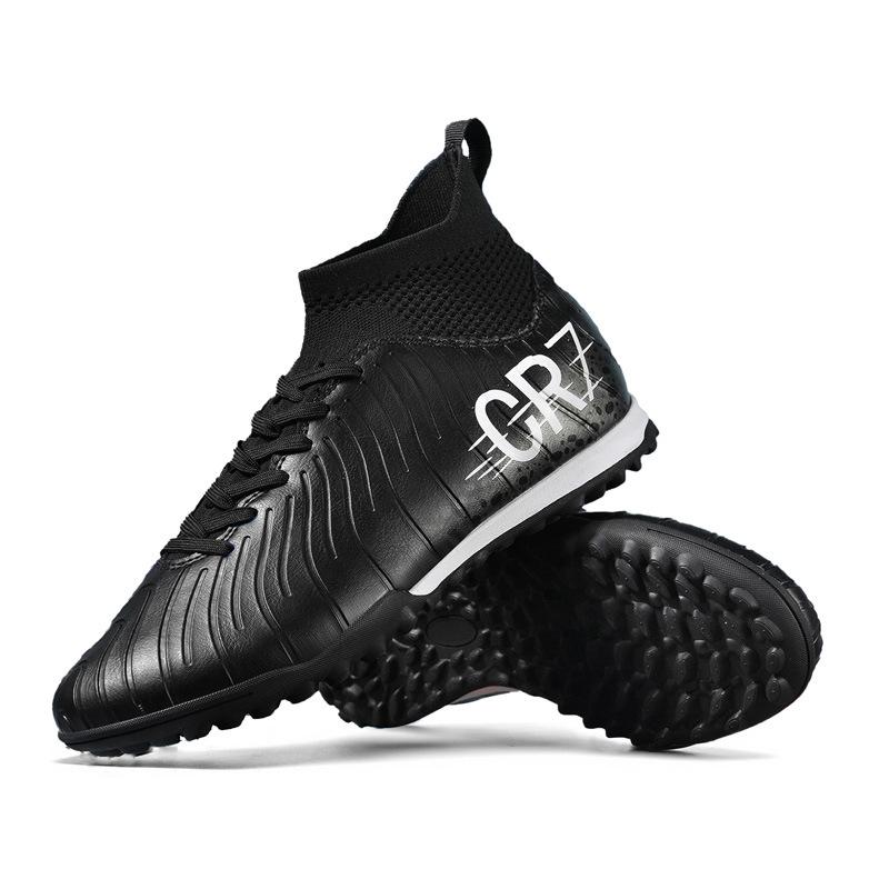 New High-Top Football Shoes Ag Long Nails Broken Nails Male And Female Students Adult Youth Game Training Football Shoes
