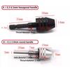 0.3-3.4mm/0.3-6.5mm Quick Chuck Plug Change Adapter Drill