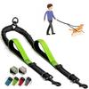 Guinzaglio Doppio Ammortizzante per Cani Corda per Passeggio Animali Senza Intrecci Guinzaglio per Due Cani Passeggiata con Due Cani