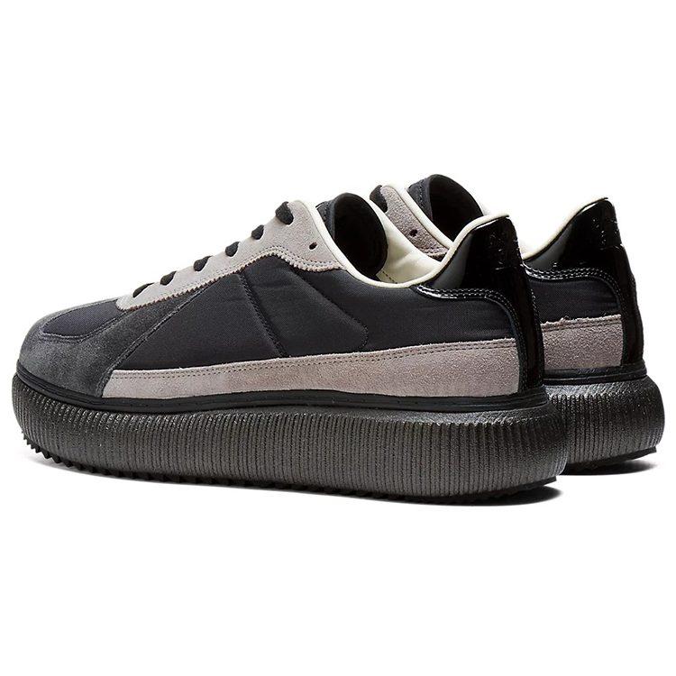 Onitsuka Tiger Delecity Coverage Abrasion Resistant Low top Skateboard Shoes Unisex Black Gray 1183B704-002