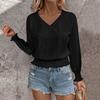 T Shirts Long Sleeve V Neck Tees For Women Fashion Tops Lightweight Soft Casual  Shirt