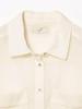 B:MING LIFE STORE by BEAMS Women's Water-Repellent Sheer Shirt (S-M) IVORY S