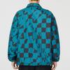 Adidas Neo UVbe Rev Reversible Jacket With Plaid Print Logo Unisex Jacket Green HU1110