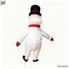 Christmas Snowman Inflatable Costume for Stage, Parties, and Festivals