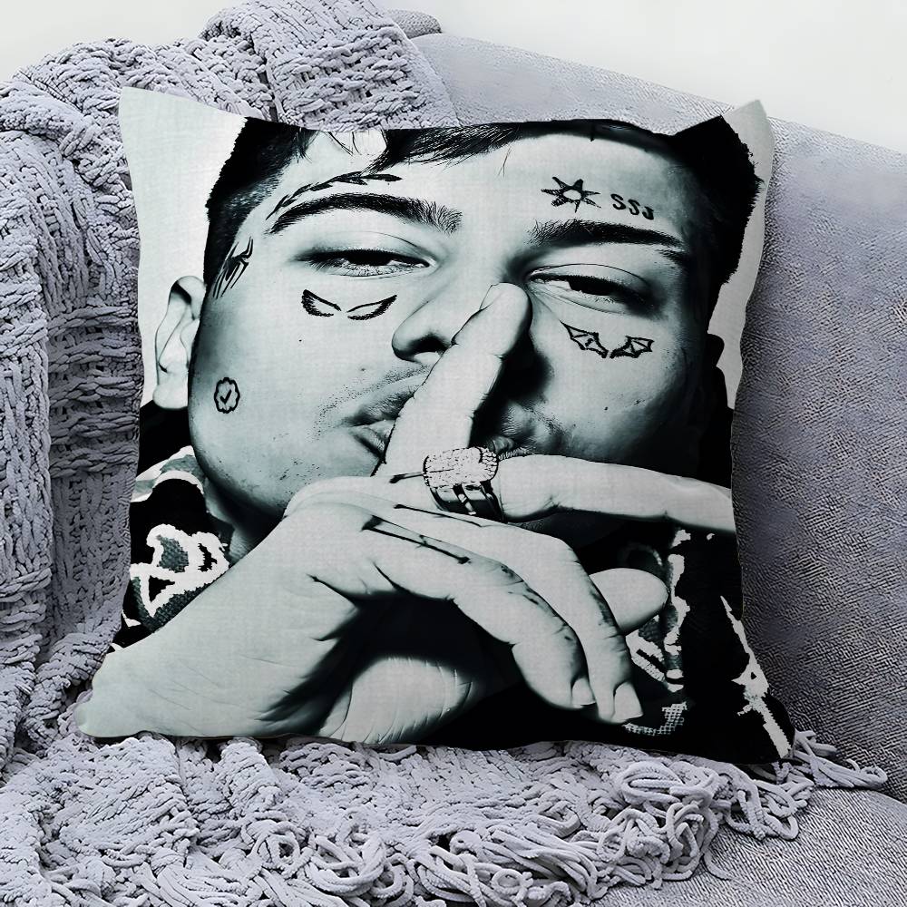 Rapper Duki Pillow Cover Design Cushion Cover Decor Holiday Decorati