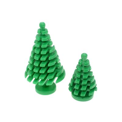 Non-Toxic Building Block Part Garden-Plants Scenery Pine Tree The Christmas Tree 2435 3471 Building Scene Compatible With Lego Toys