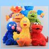 Street Hand Puppet Plush Toys Elmo Cookie Monster Ernie Soft And Cuddly Stuffed Dolls**