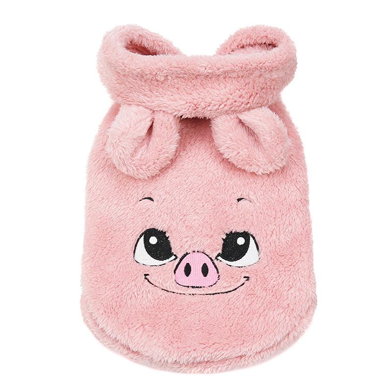Kelina pet fleece new teddy French fighting dog clothes dog transformation clothes embroidered dog clothes