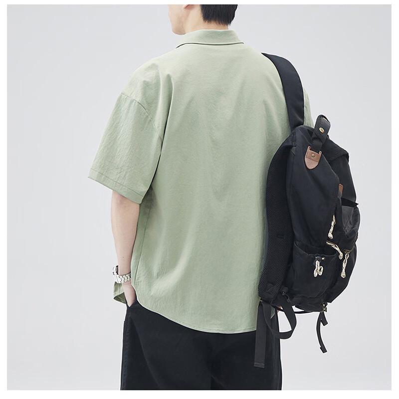 Mark Fairwhale Men's Short Sleeve Casual Shirt