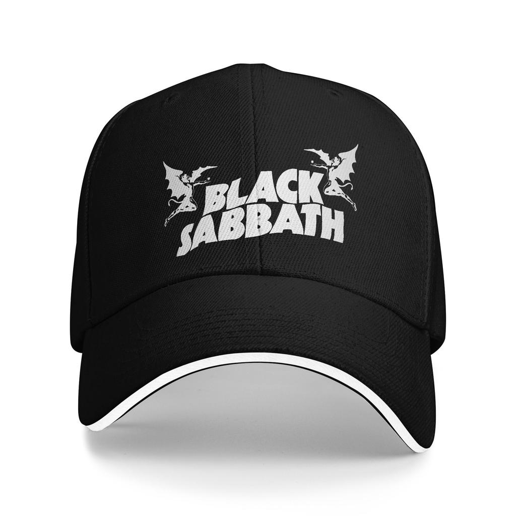 Women Men Black Cool Sabbaths Rock Band Outdoor Hat Spring  Adjustable Cap Casual Baseball Cap Fashion Sunscreen Hats
