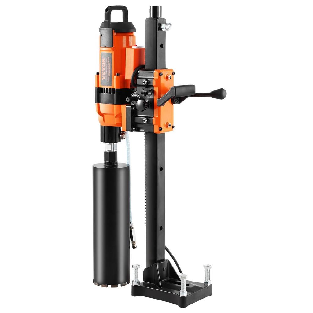 Core Drill Machine 0.8-11.8in Dia 3500W Diamond Core Drill Rig with Stand