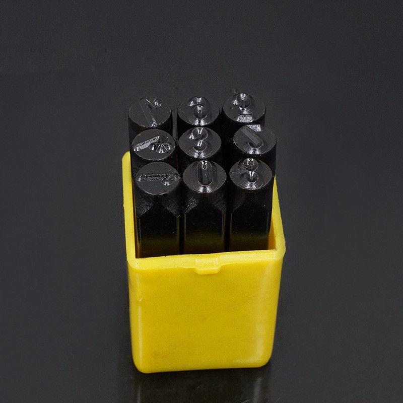 

Или Набор штампов с буквами и цифрами для рукоделия, Пуансон для букв, Сталь, Металл, Инструмент с кожаным чехлом Number,3mm（9pc）