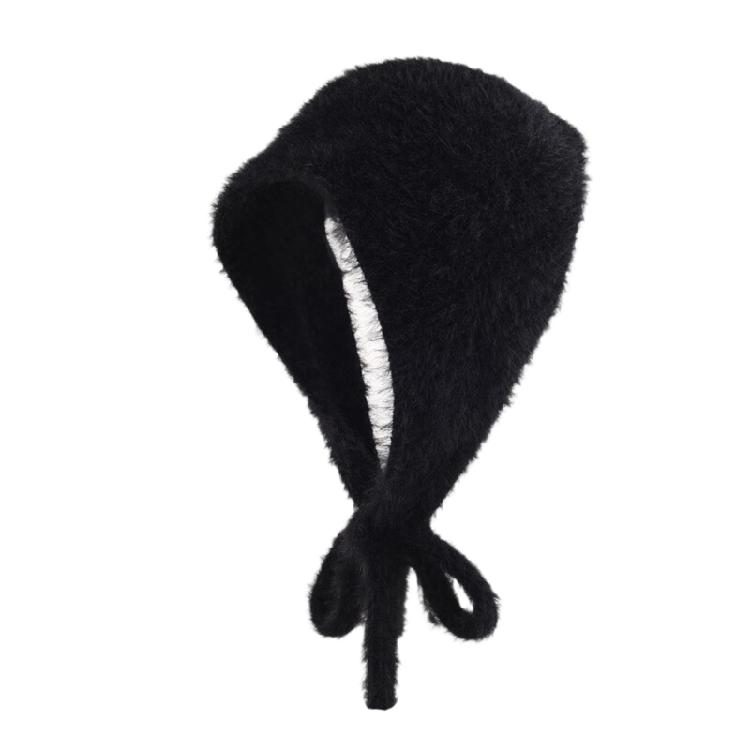 Stylish Knitted Scarf Headwrap Hat For Gifting Enhancing Autumn And Winter Outfit Women Teens French Styles Headscarf
