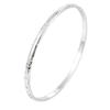 Silver Geometric Circle Bracelet Set - Trendy and Versatile Fashion Accessory for Women