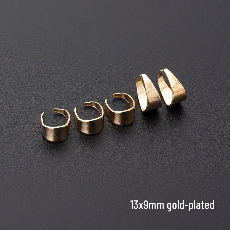 DIY Metal Melon Seed Clasp Pendant for Jewelry Necklace